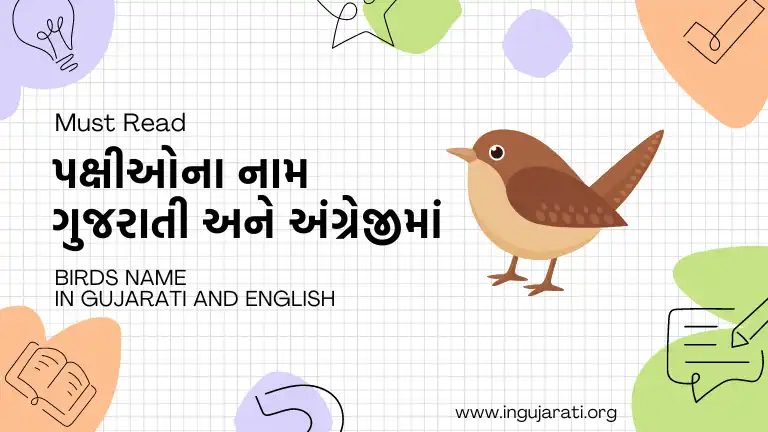 birds names in gujarati and english